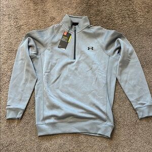 Under Armour Light Gray Performance Pullover